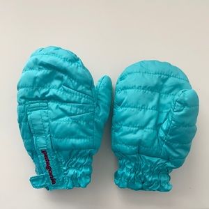 Patagonia baby mittens